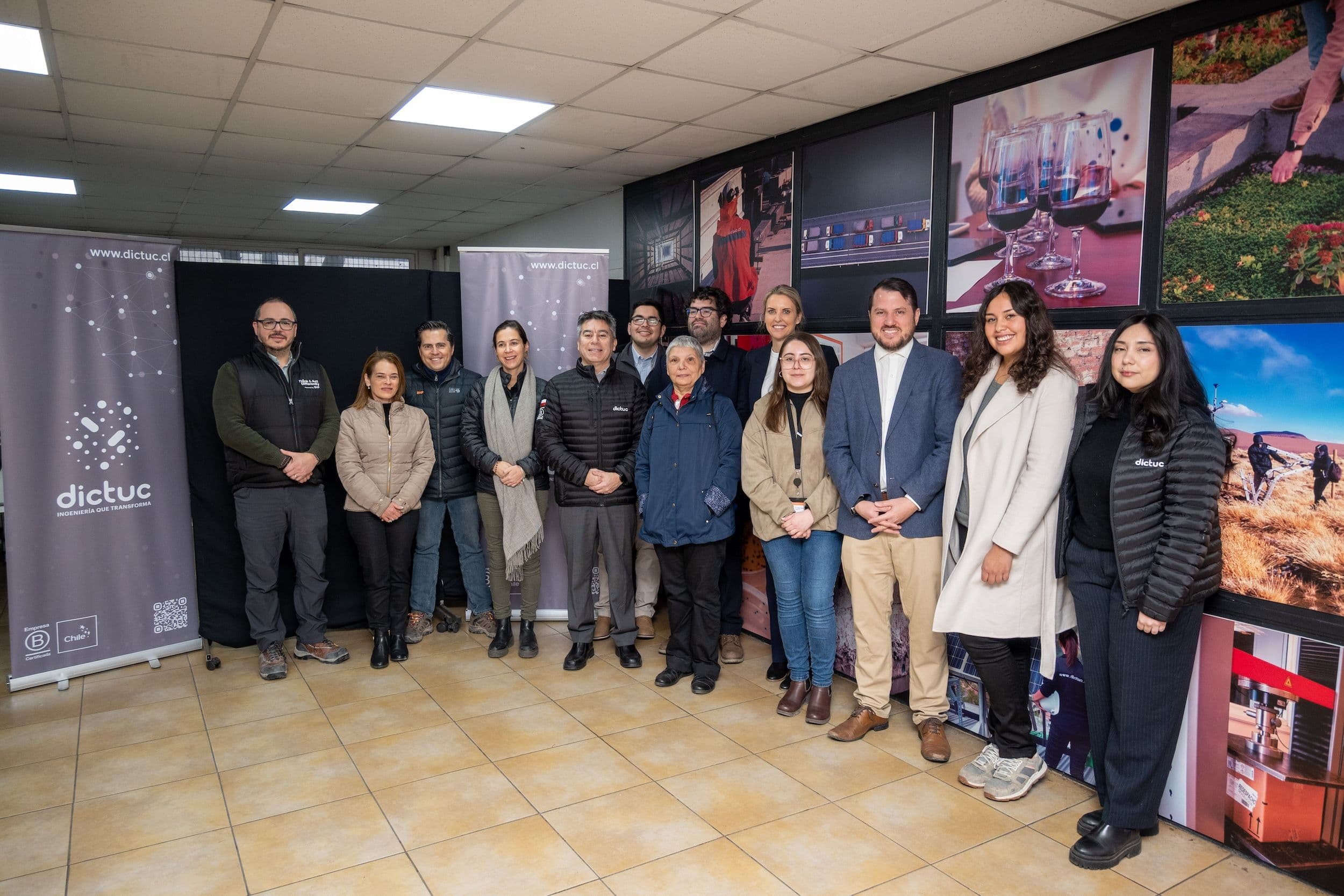 Representantes de BHP visitan Dictuc